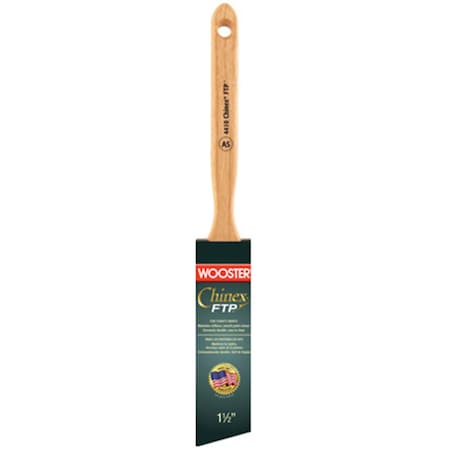 Wooster 4410-1 1-2 1.5 in. Chinex FTP Angle Sash Brush 193672